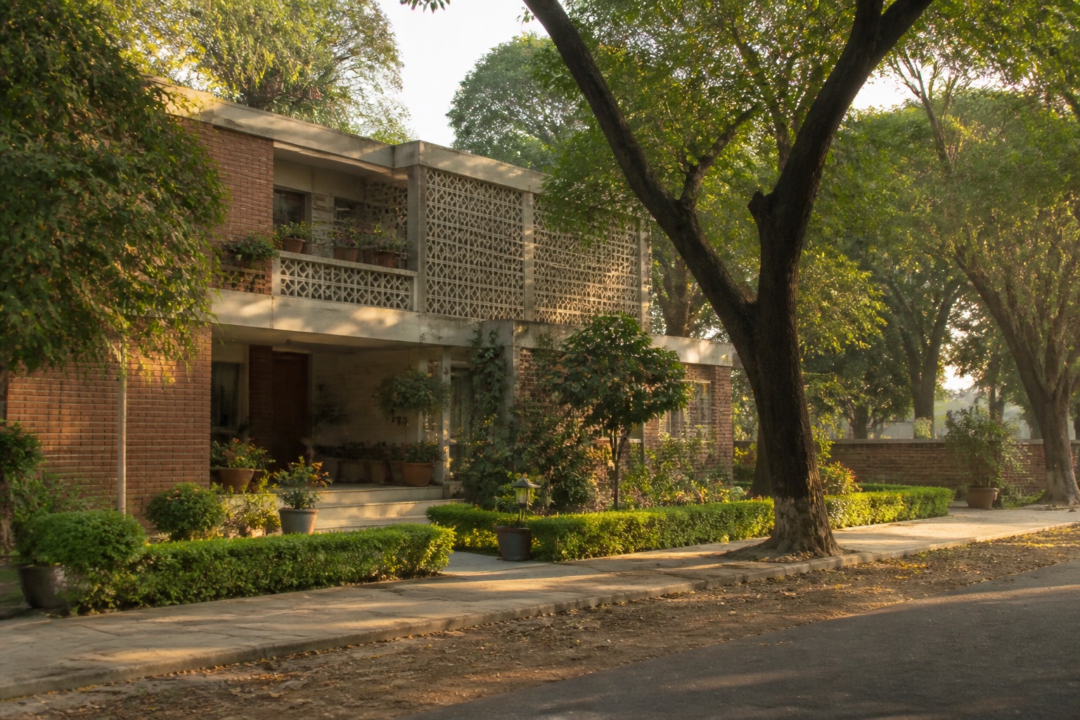 A regionally inspired homestay setting in Chandigarh